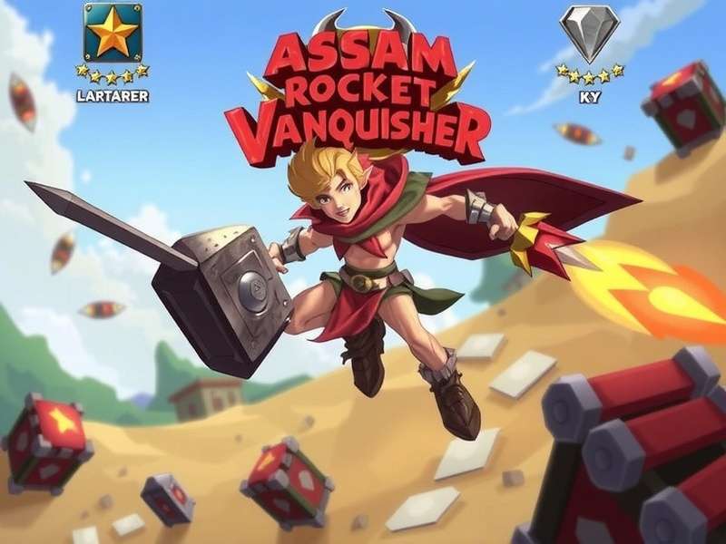 Assam Rocket Vanquisher Gameplay Screenshot Assam Rocket Vanquisher Game Banner